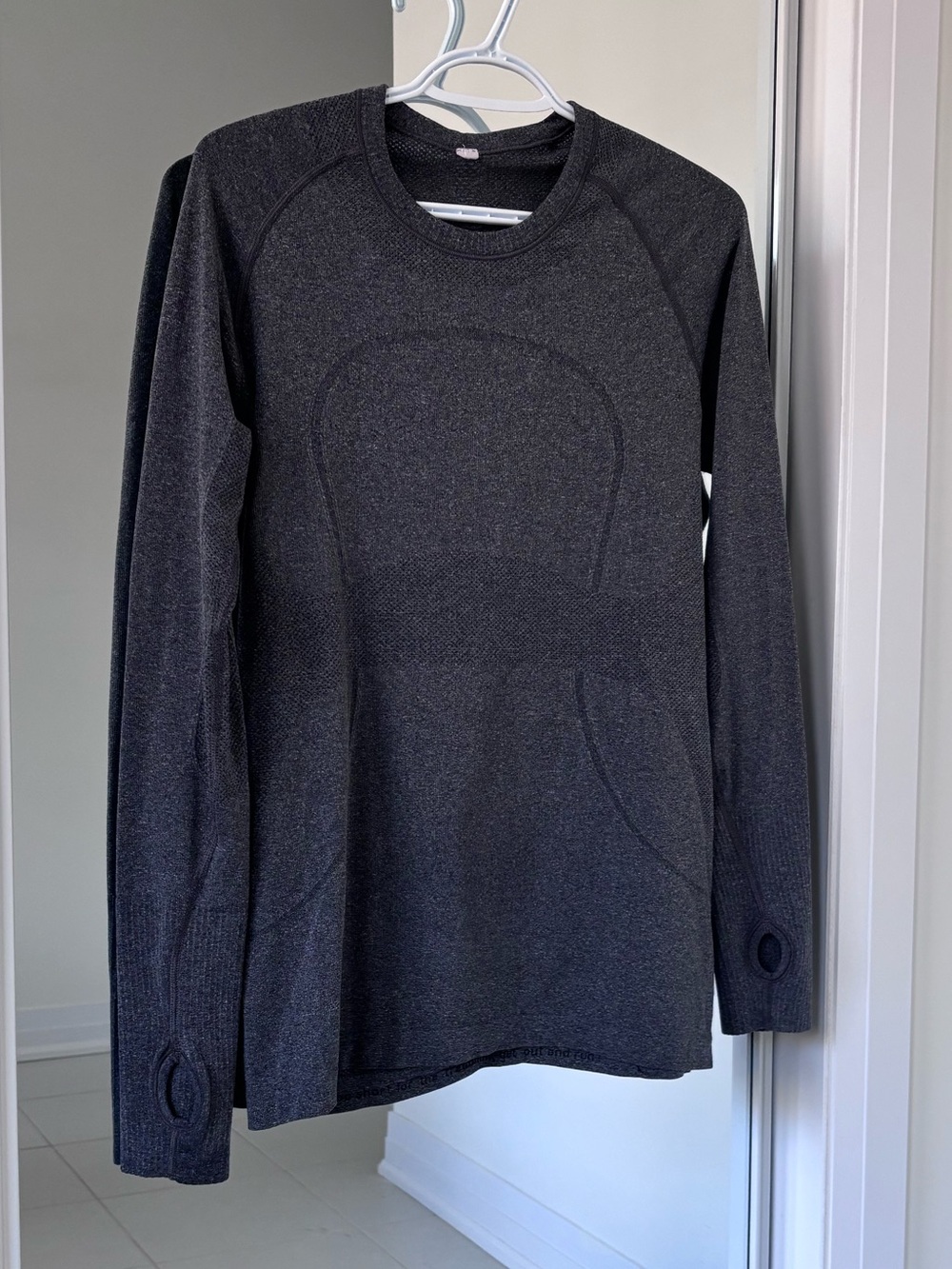 Lululemon Swiftly Tech Long Sleeve in Grey